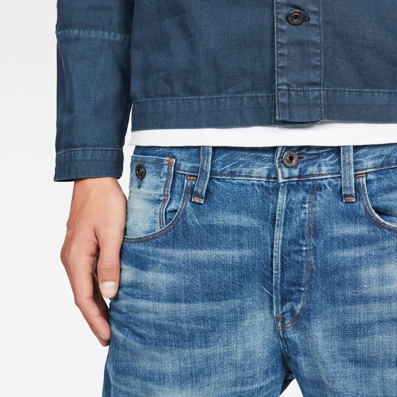 G-STAR® Type C Straight Jeans Midden blauw