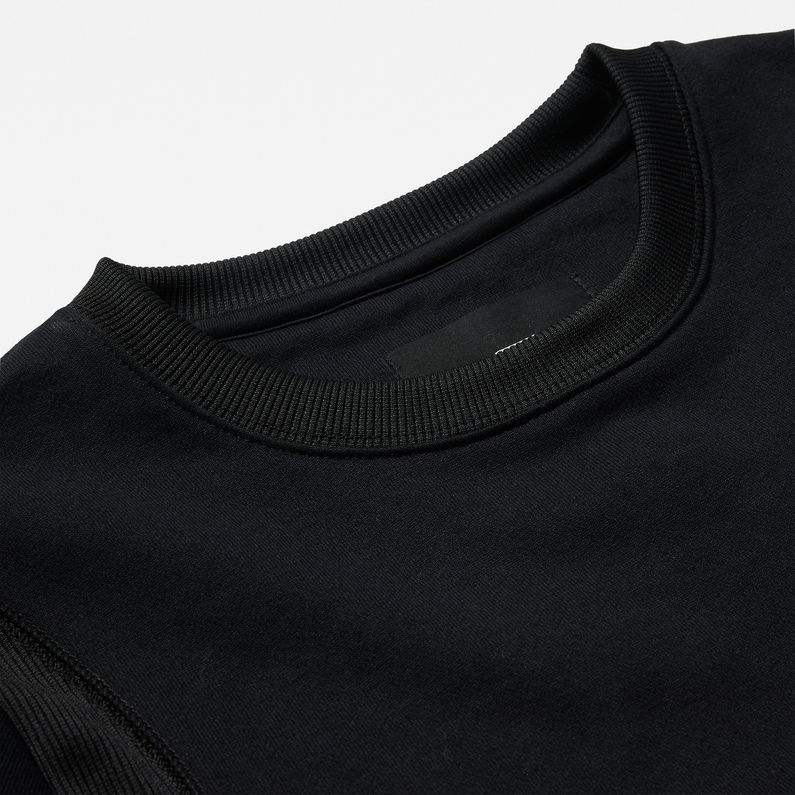 G-Star RAW® Motac Sweater Black detail shot