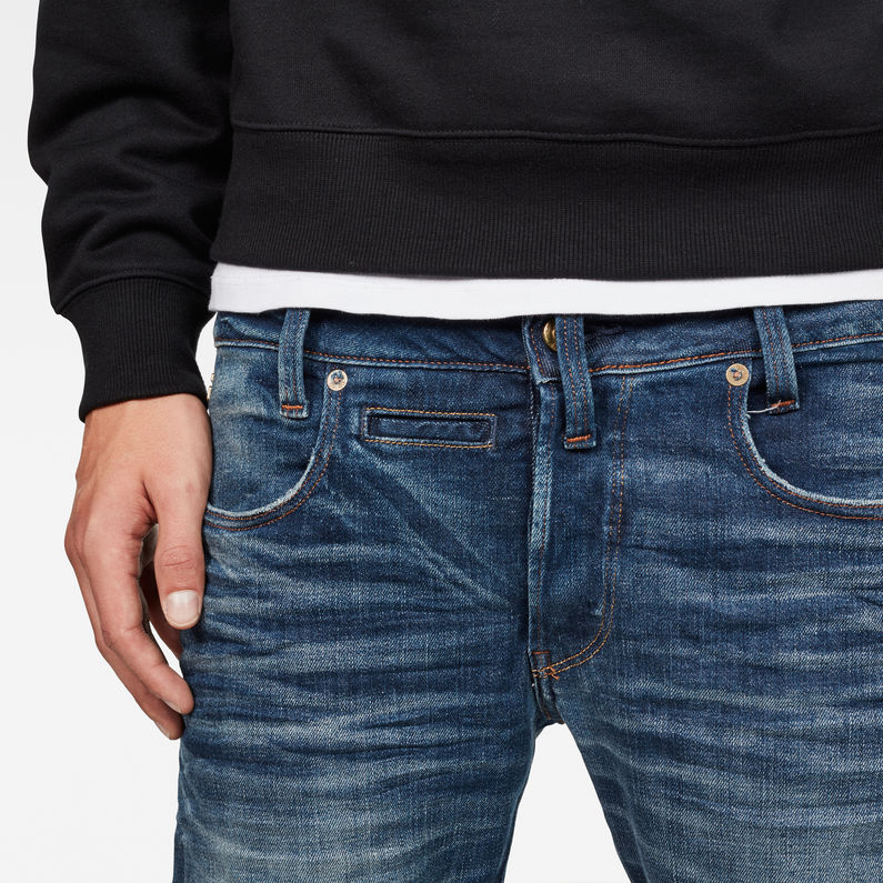 G-Star RAW® D-Staq 5-Pocket Slim Jeans Mittelblau