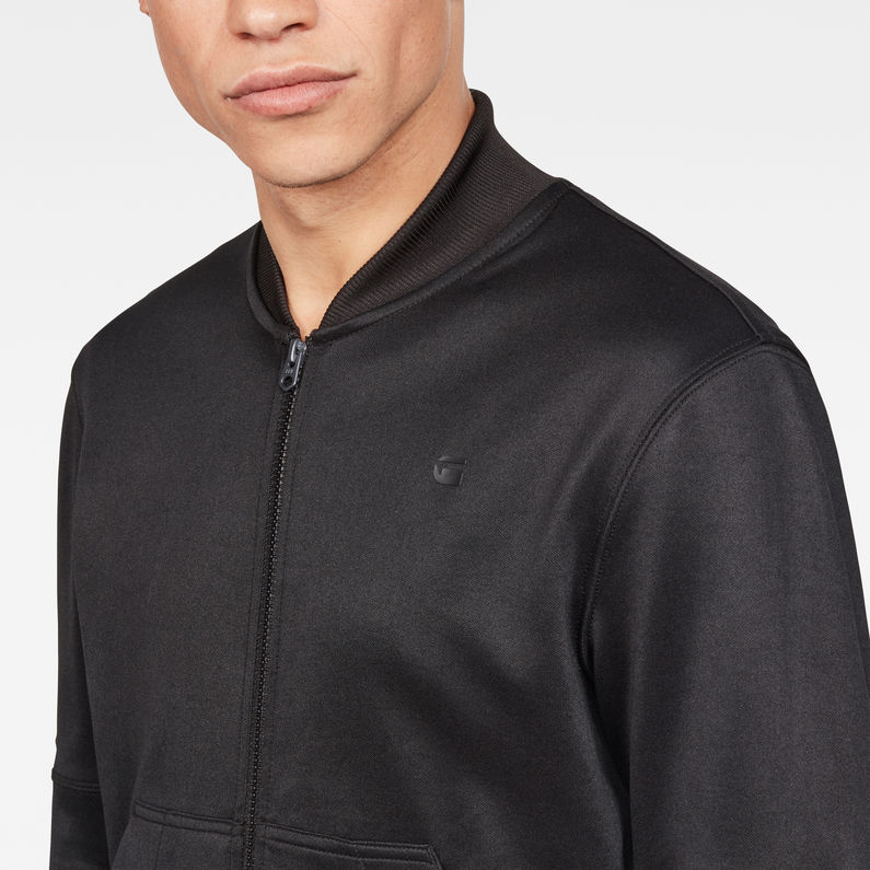 g star black bomber jacket