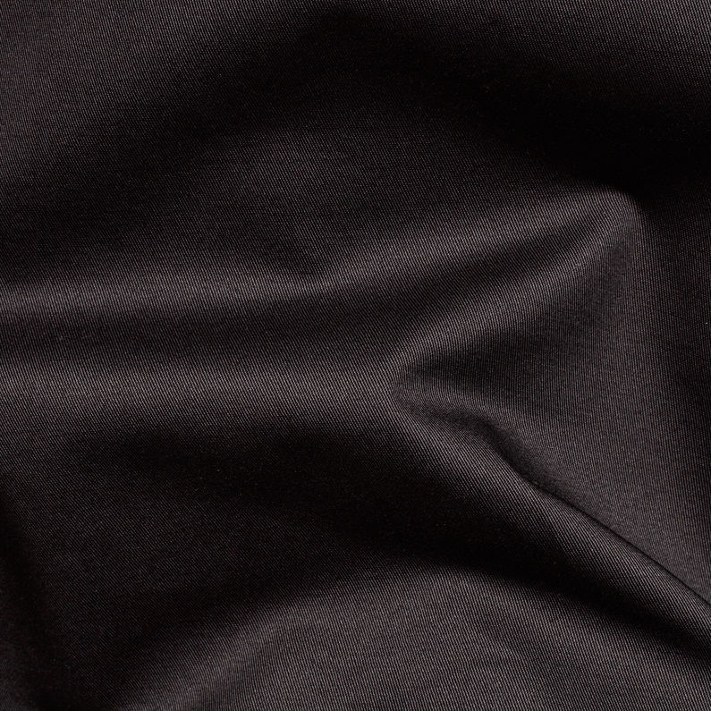 G-STAR® Deline Hybrid Archive Biker Jacket Black fabric shot