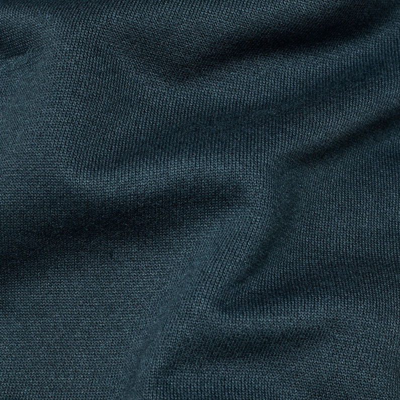 G-Star RAW® Monthon Hooded Zip Sweater Medium blue fabric shot