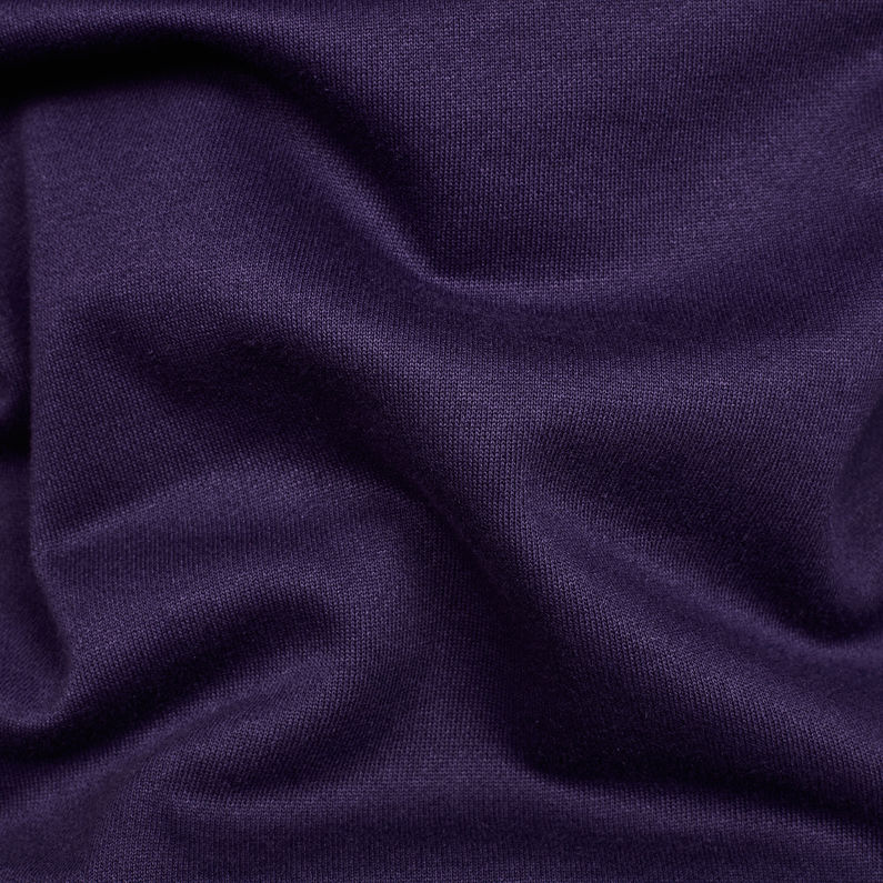 G-Star RAW® Stor Hooded Sweater Lila fabric shot
