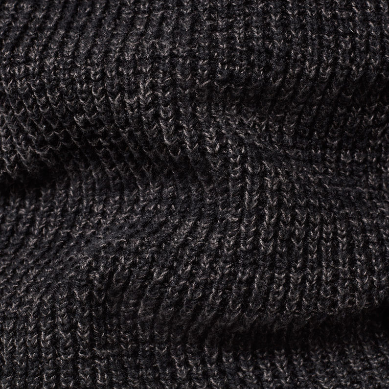 G-Star RAW® Suzaki Turtle Knit Grey fabric shot