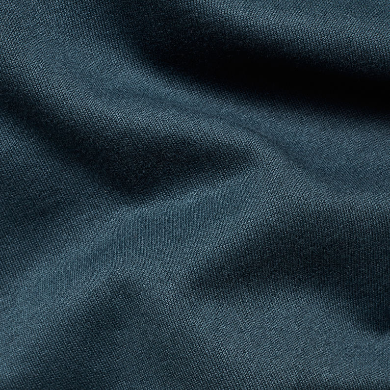 G-Star RAW® Core Hooded Zip Sweater Medium blue fabric shot