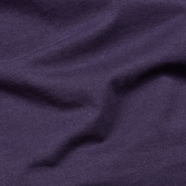 G-Star RAW® Broaf T-Shirt Purple fabric shot