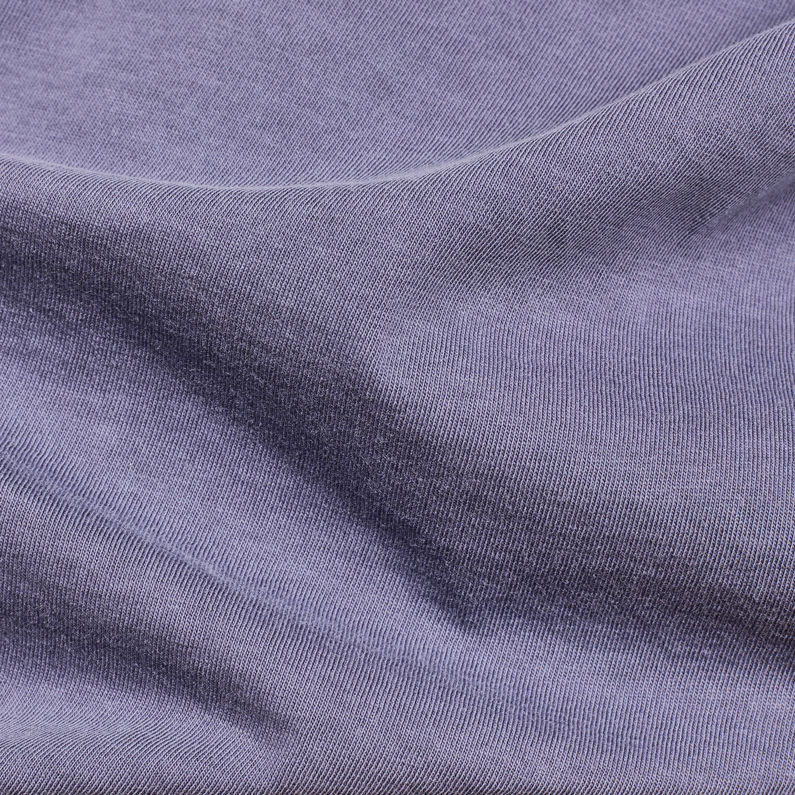G-Star RAW® Parta Relaxed T-Shirt Purple fabric shot