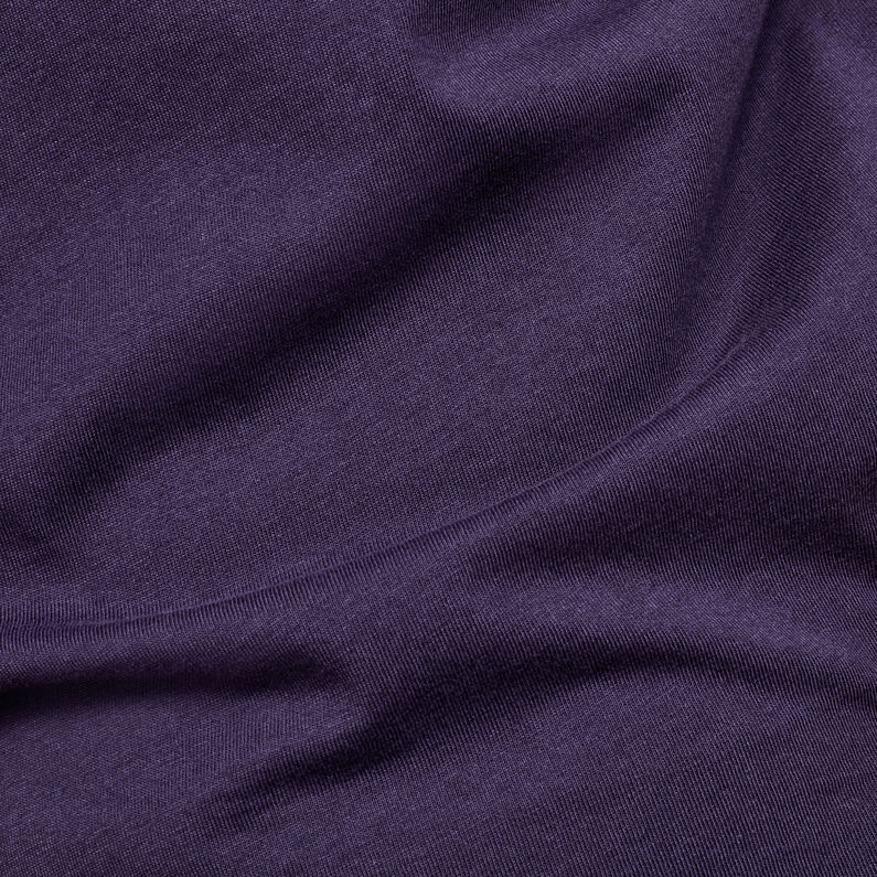 G-Star RAW® Xenoli T-Shirt Purple fabric shot