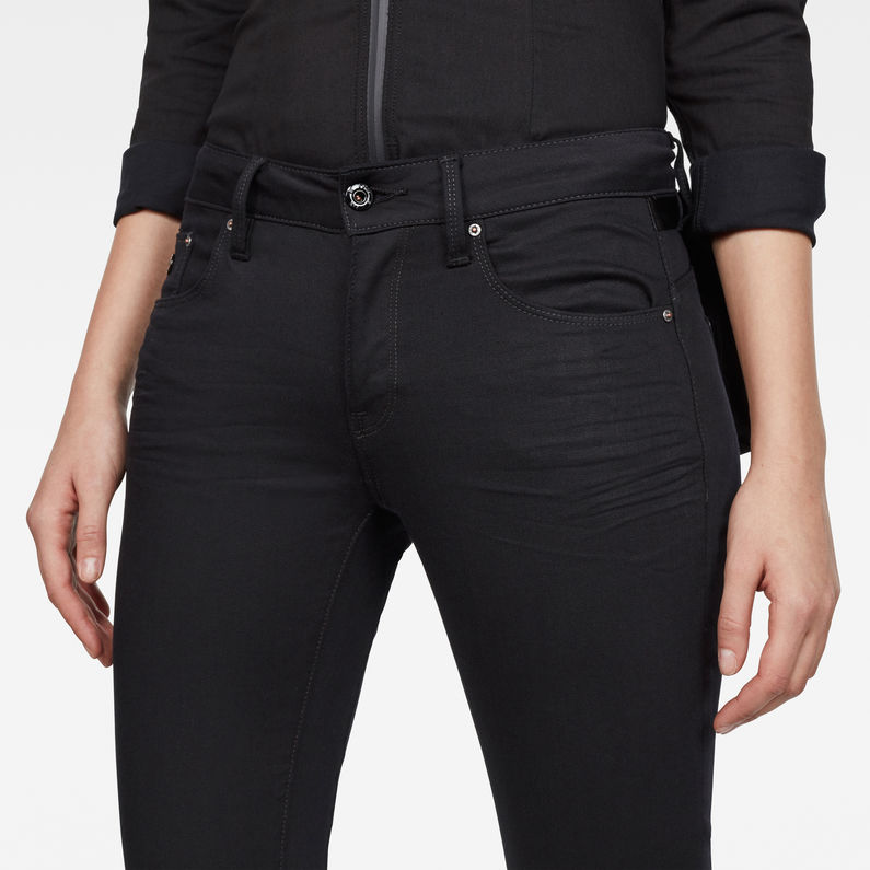 G-STAR® Type C Auxilary Components Mid-Waist Skinny Jeans Black