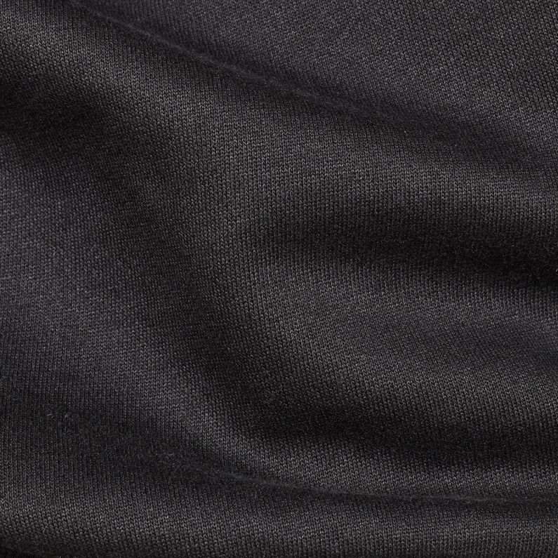 G-Star RAW® Core Boyfriend Sweater Black fabric shot