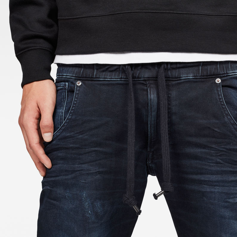 G-STAR® Arc 3D Sport Tapered Pants Dark blue detail shot