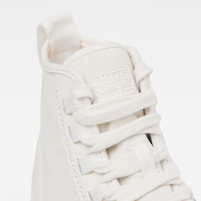 G-Star RAW® Scuba II Mid Sneaker Weiß detail