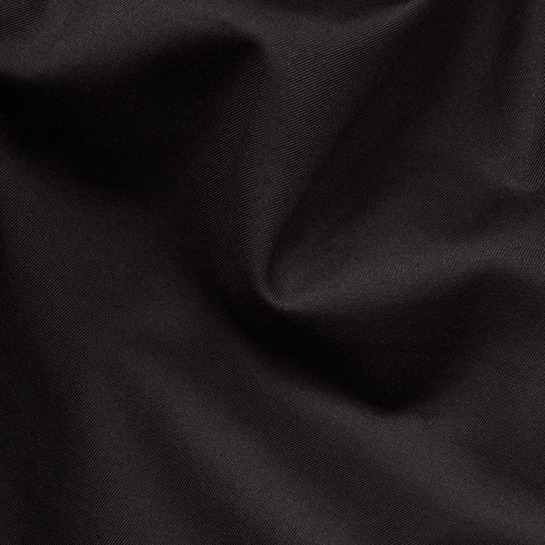 G-Star RAW® Hybrid Archive Deconstructed Pleated Sleeveless Shirt Dress Negro