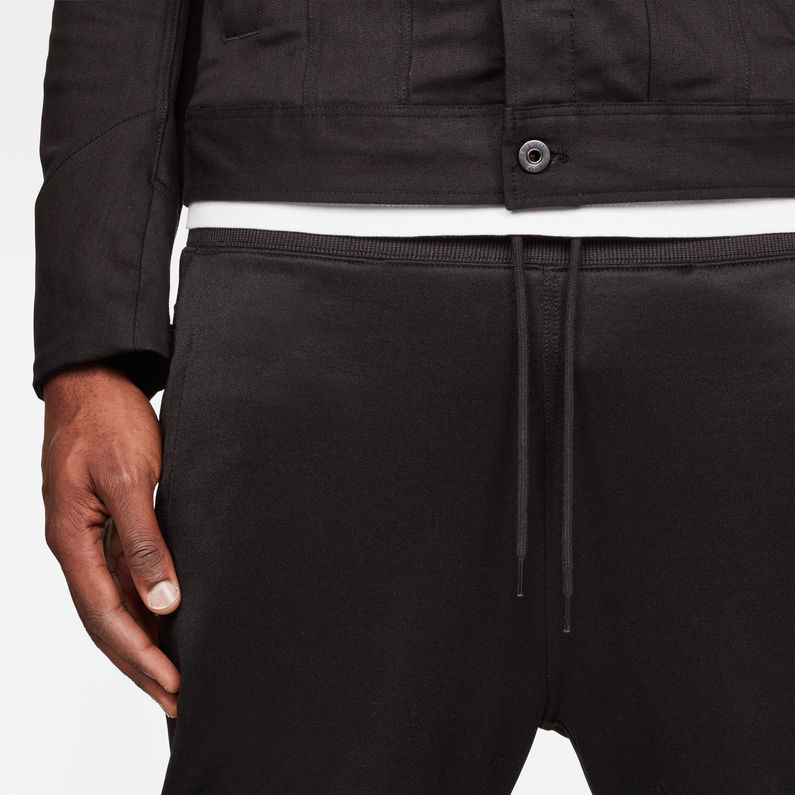 G-Star RAW® RC Core Cropped Sweatpants Black detail shot
