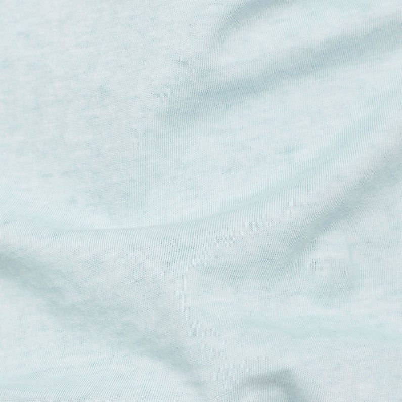 G-Star RAW® Thilea Slim T-Shirt Light blue fabric shot
