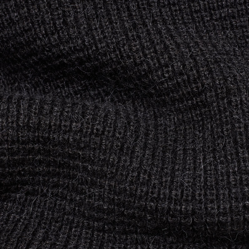 G-STAR® Suzaki Knit Negro fabric shot