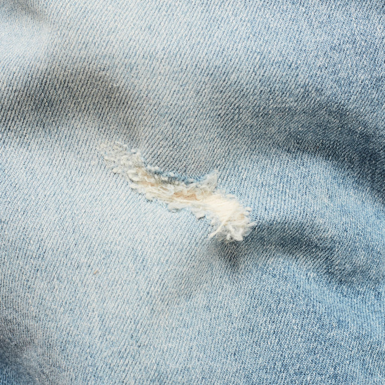 G-Star RAW® Midge Saddle Boyfriend Denim Overalls Medium blue fabric shot