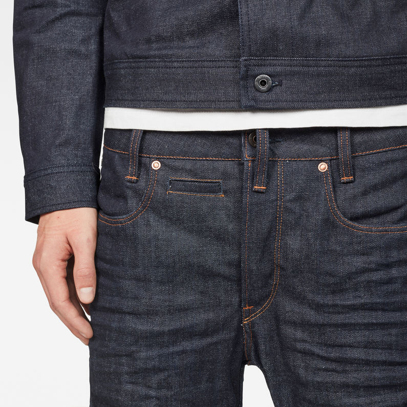 G-Star RAW® Raw Essentials Staq 3D Tapered Jeans Dark blue