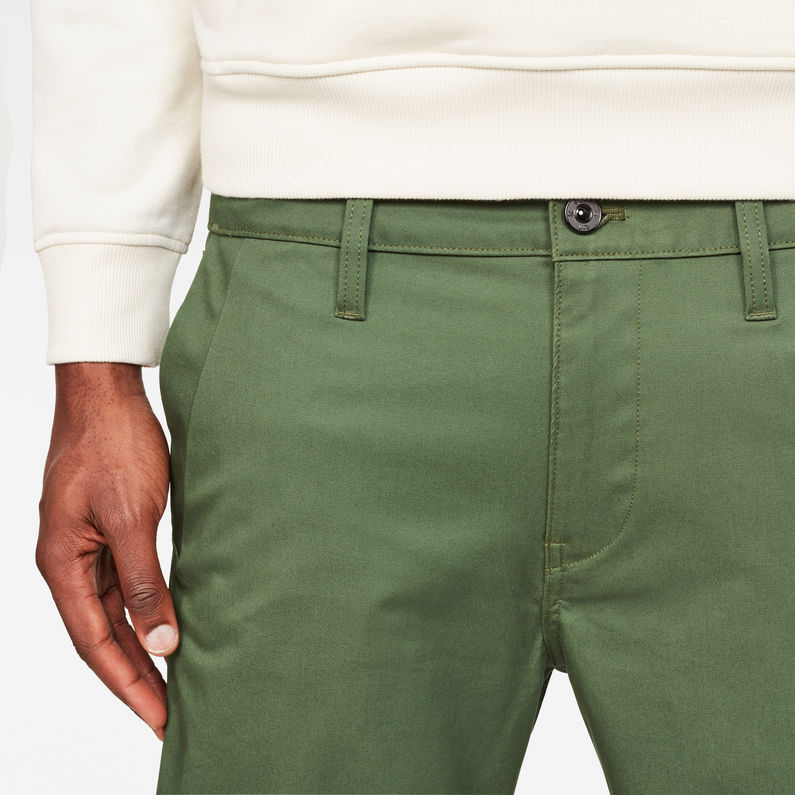G-Star RAW® Bronson 1/2-Length Shorts Green detail shot