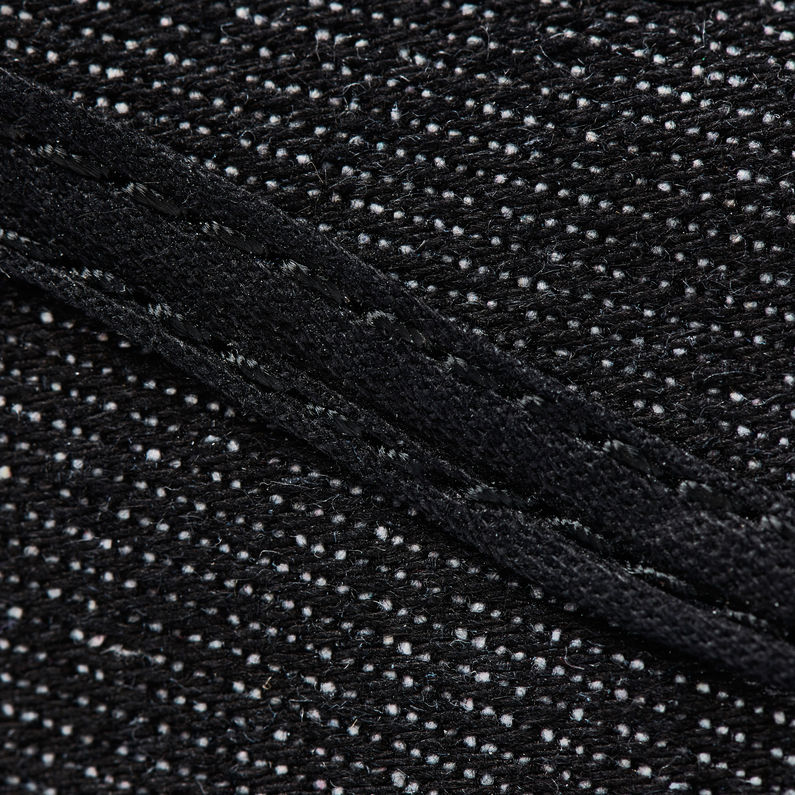 G-Star RAW® Rovulc Low Sneaker Black fabric shot
