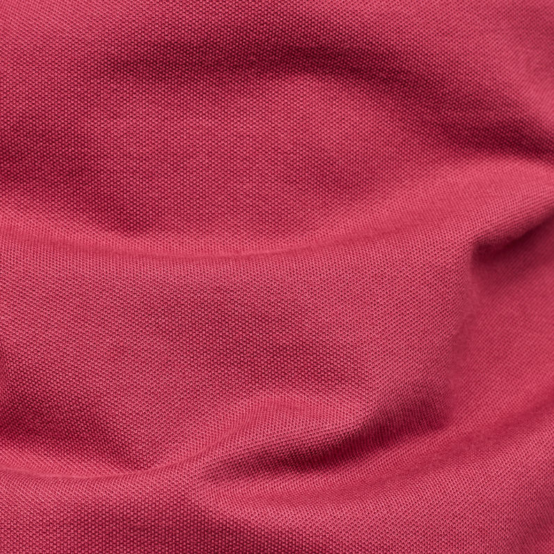 G-Star RAW® Dunda Polo Red fabric shot