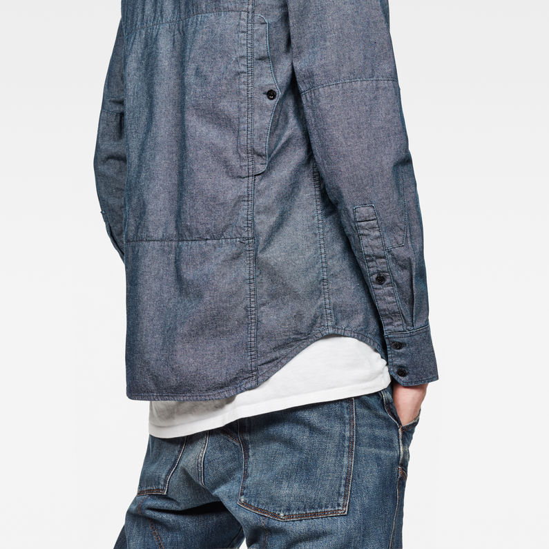 G-Star RAW® H-A Stalt Straight Shirt Dunkelblau
