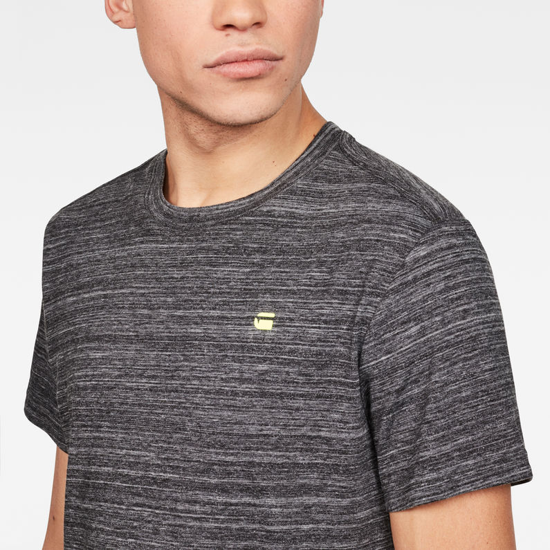 G-Star RAW® New Classic Regular T-Shirt Grey detail shot