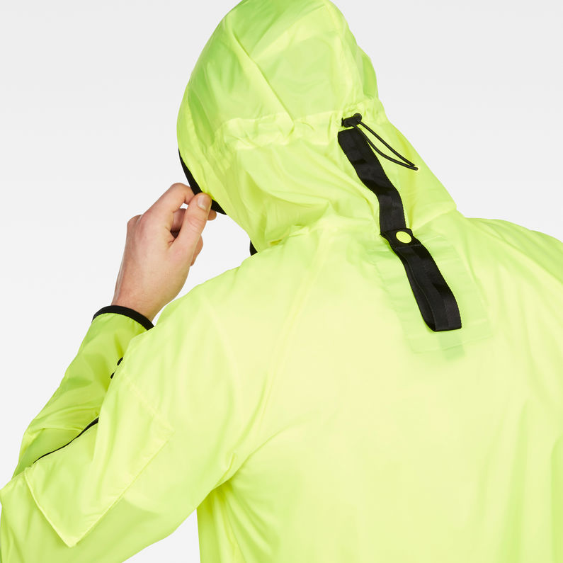 Strett Hooded Overshirt | Neon Yellow 