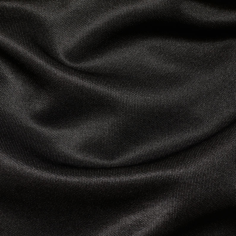 G-Star RAW® Vilsi Stalt Deconstructed Slim Sweater Black fabric shot