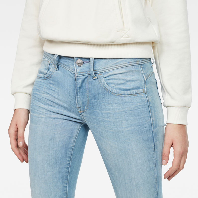 G-Star RAW® Lynn D-Mid Super Skinny Ankle Jeans Medium blue