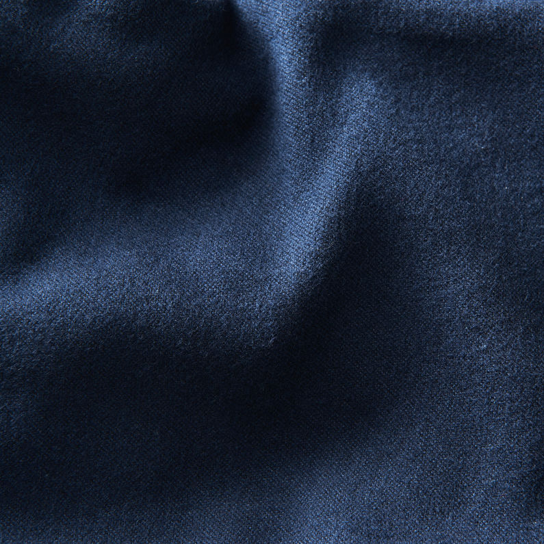 G-STAR® Bronson High Waist Wide Leg Chino Dark blue fabric shot