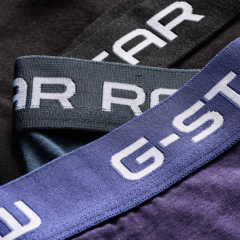 G-Star RAW® Classic Color Trunks 3-Pack Multi color detail shot