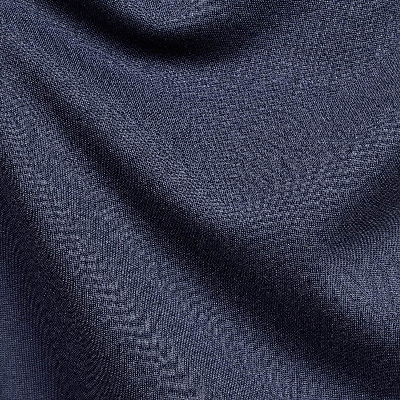 G-Star RAW® Nostelle Stripe Crew Dress Dunkelblau fabric shot