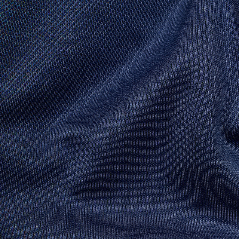 G-Star RAW® Core Hybrid Archive Slim Tracktop Sweater Dunkelblau fabric shot