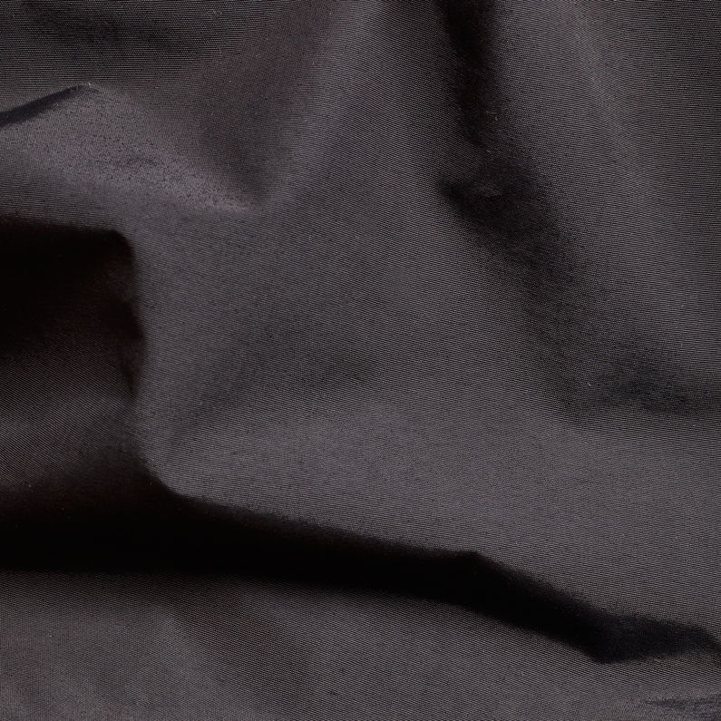 G-STAR® Deline Track Overshirt Black fabric shot