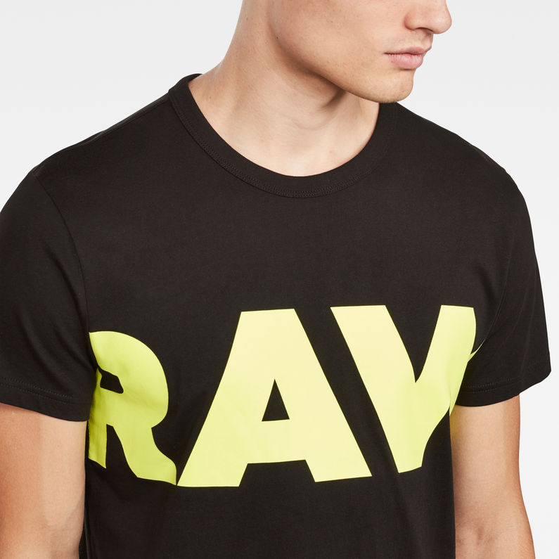 G-Star RAW® Vilsi T-Shirt Black detail shot