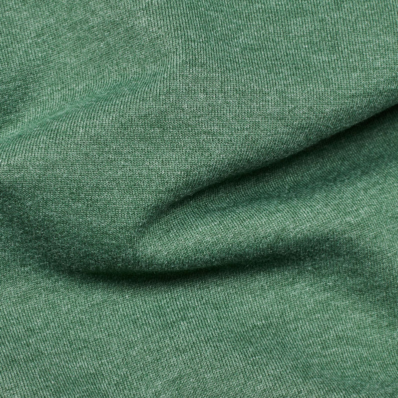 G-Star RAW® Loaq Sweater Grün fabric shot