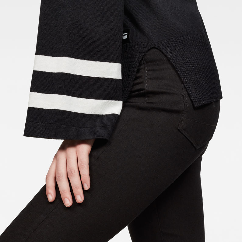 G-Star RAW® Flat Knit Black detail shot