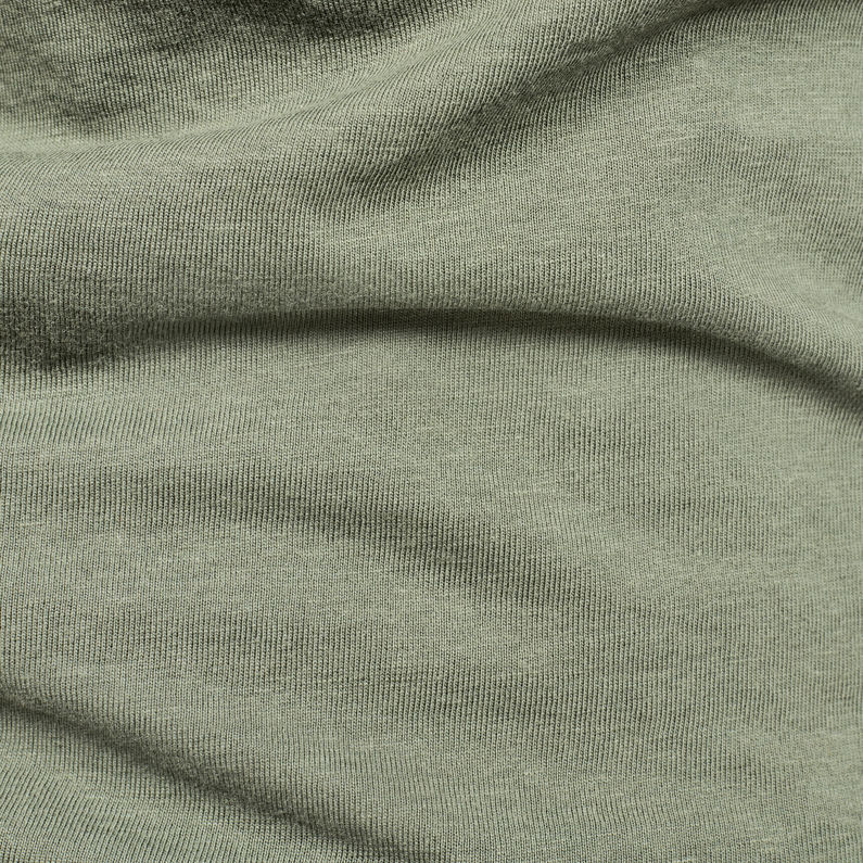 G-Star RAW® Eyben Slim T-Shirt Green fabric shot
