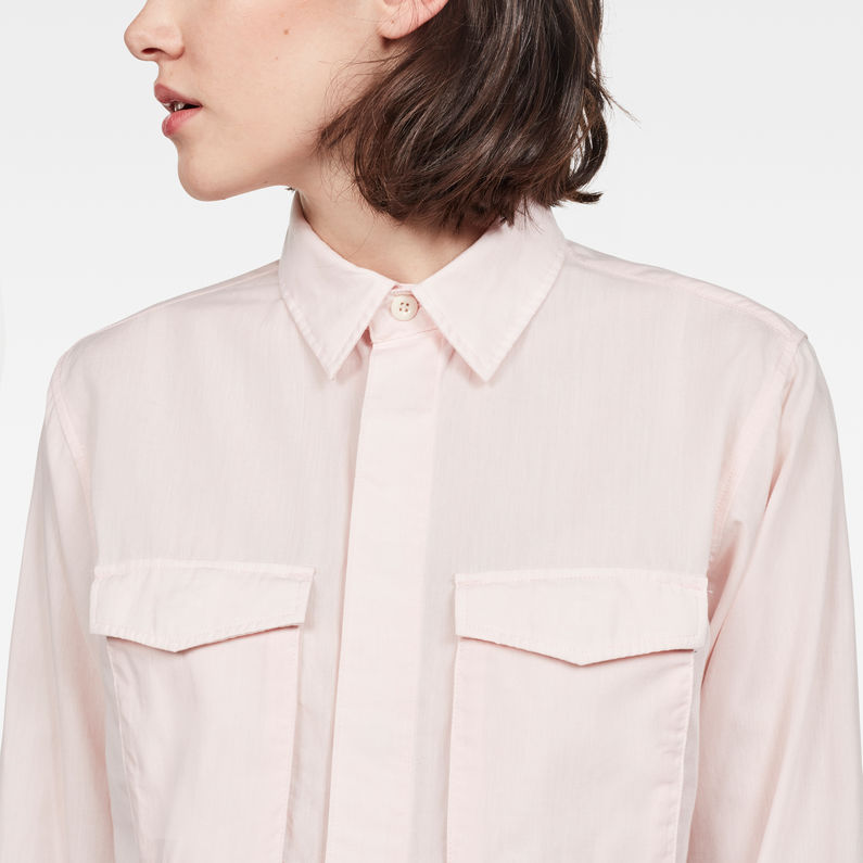 G-STAR® H-A 2-Pocket Elongated Shirt Pink
