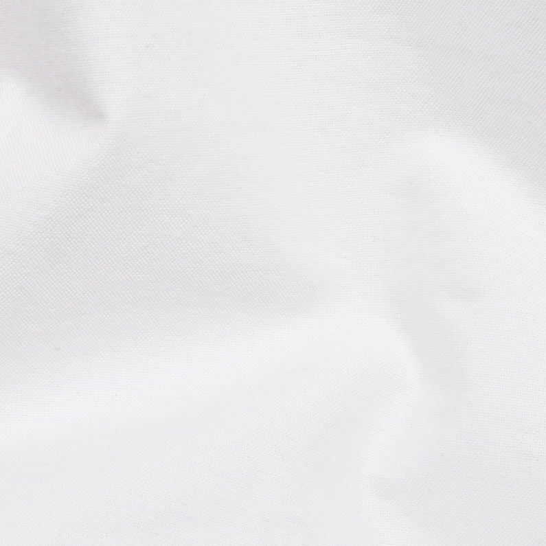 G-STAR® Deline Polo Dress White fabric shot