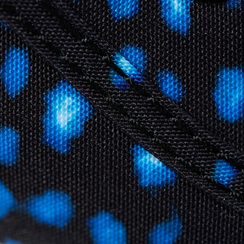 G-Star RAW® Rovulc Mid Pattern Sneaker Black fabric shot