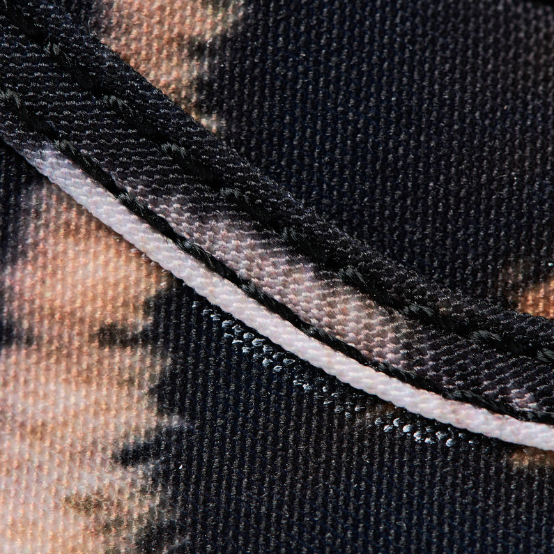 G-Star RAW® Rovulc Mid Pattern Sneaker Brown fabric shot