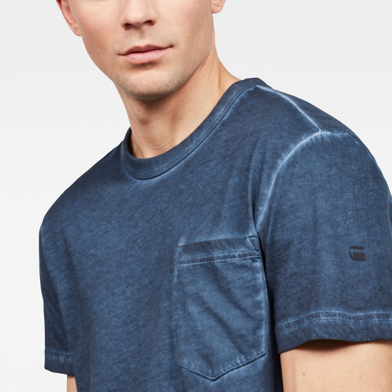G-Star RAW® Dill Pocket T-Shirt Dark blue detail shot