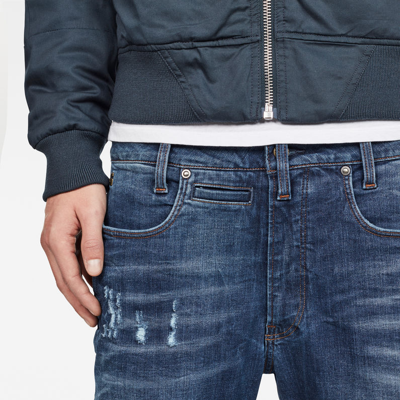G-Star RAW® D-Staq 3D Super Slim Jeans Mittelblau