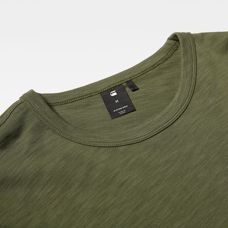G-Star RAW® Rackam Regular T-Shirt Green detail shot