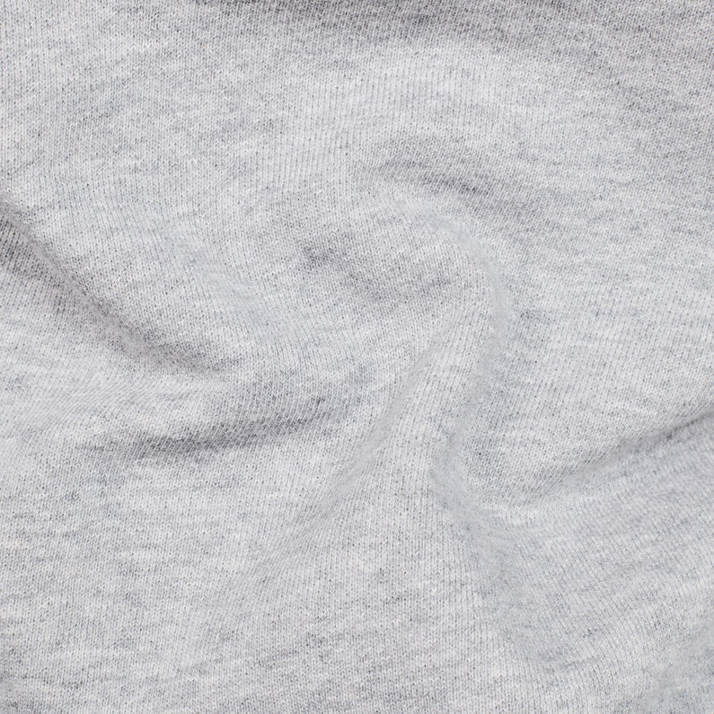 G-Star RAW® Flemster Cropped Sweater Grey fabric shot