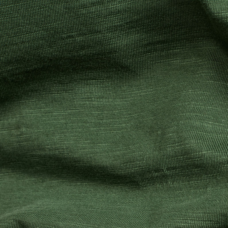 G-Star RAW® Moak T-Shirt Green fabric shot