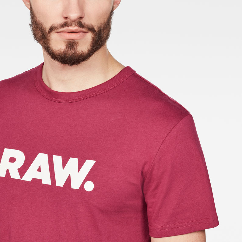 G-Star RAW® Holorn T-Shirt Rot detail shot