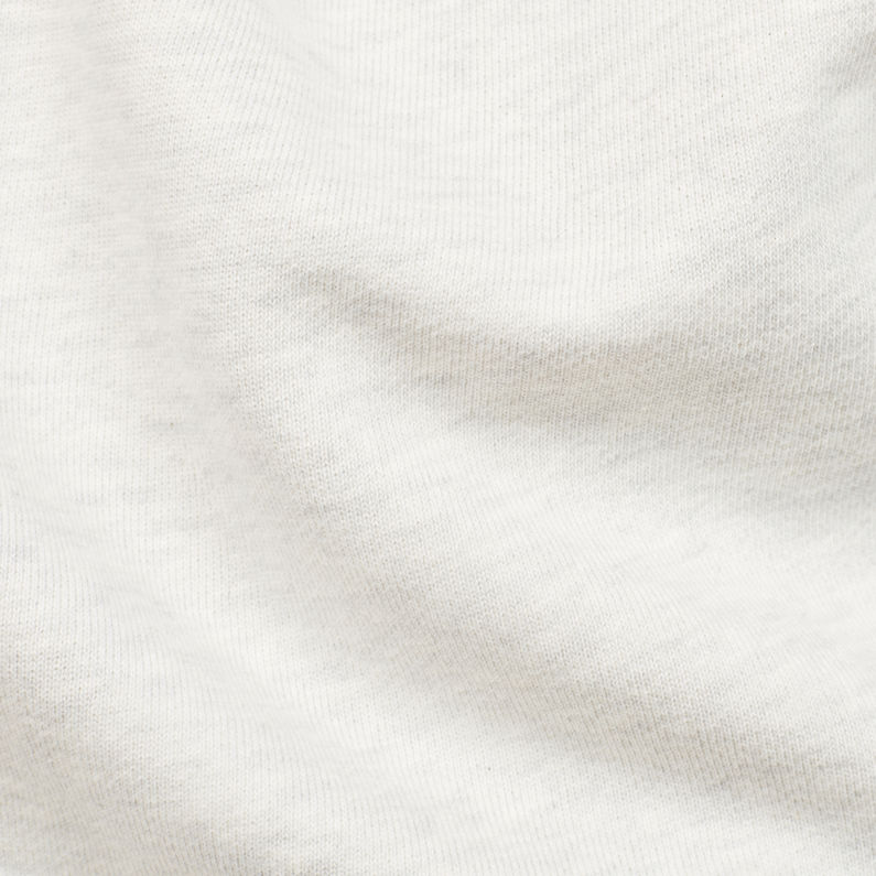 G-Star RAW® Doax Hooded Sweater Weiß fabric shot
